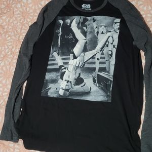 Star Wars Storm Trooper Long Sleeve Shirt Medium